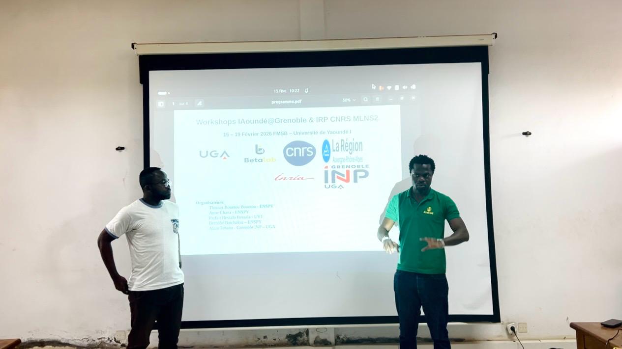 Workshops IAoundé & IRP CNRS MLNS2, 15–22 Fév. 2026